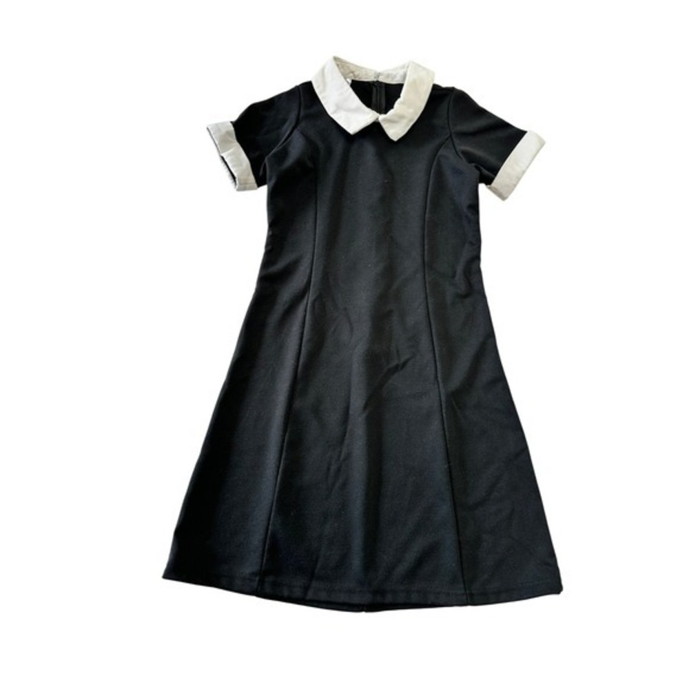 Wednesday Addams Spirit Halloween Dress‎ Black White Costume Child 14/16 JS